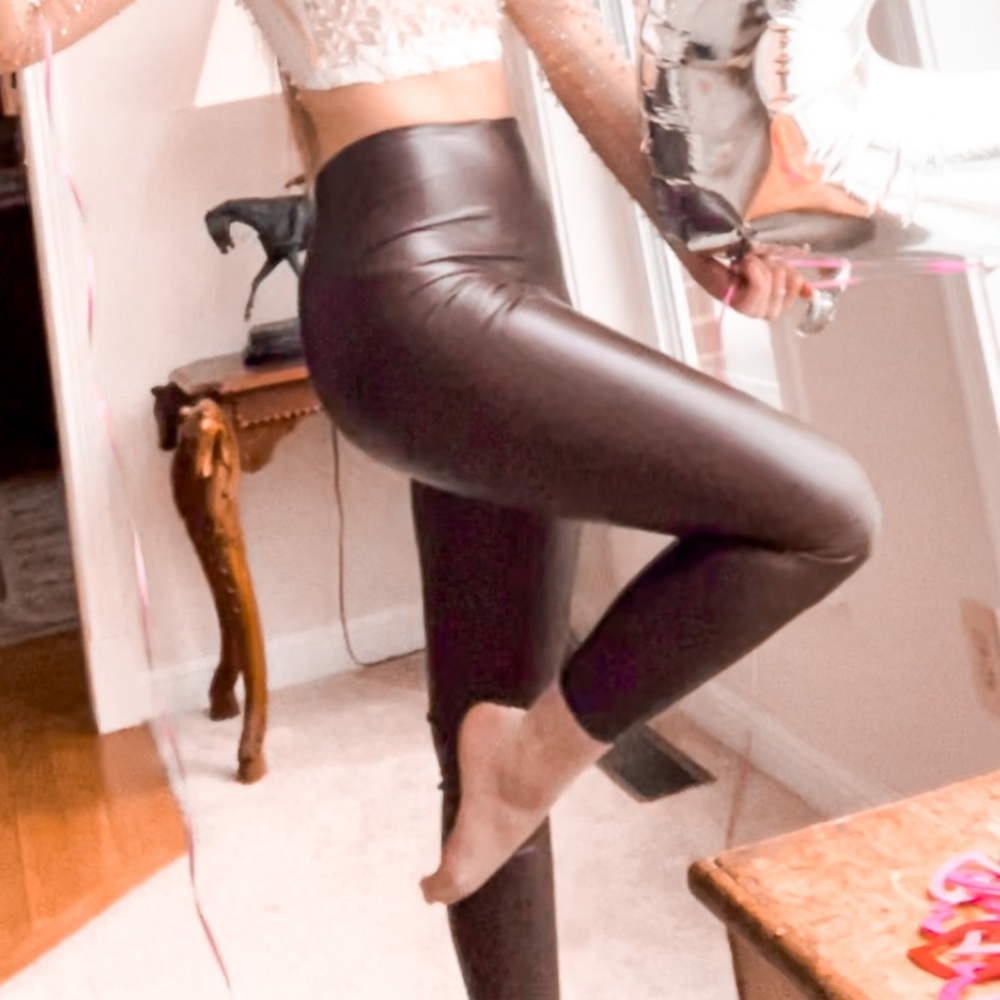 Brown leather pants from Windsor